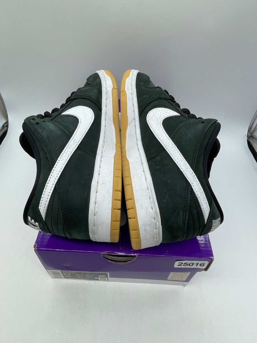 Nike SB Dunk Low Pro Black Gum 8.5 (Moderately Worn Pre-Owned)NikeBlack/White/Black/Gum Light Brown - Image 6