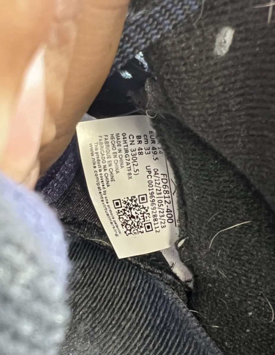 Jordan 5 Retro Midnight Navy 15 (Moderately Worn Pre-Owned)JordanMidnight Navy/Black/Football Grey - Image 7