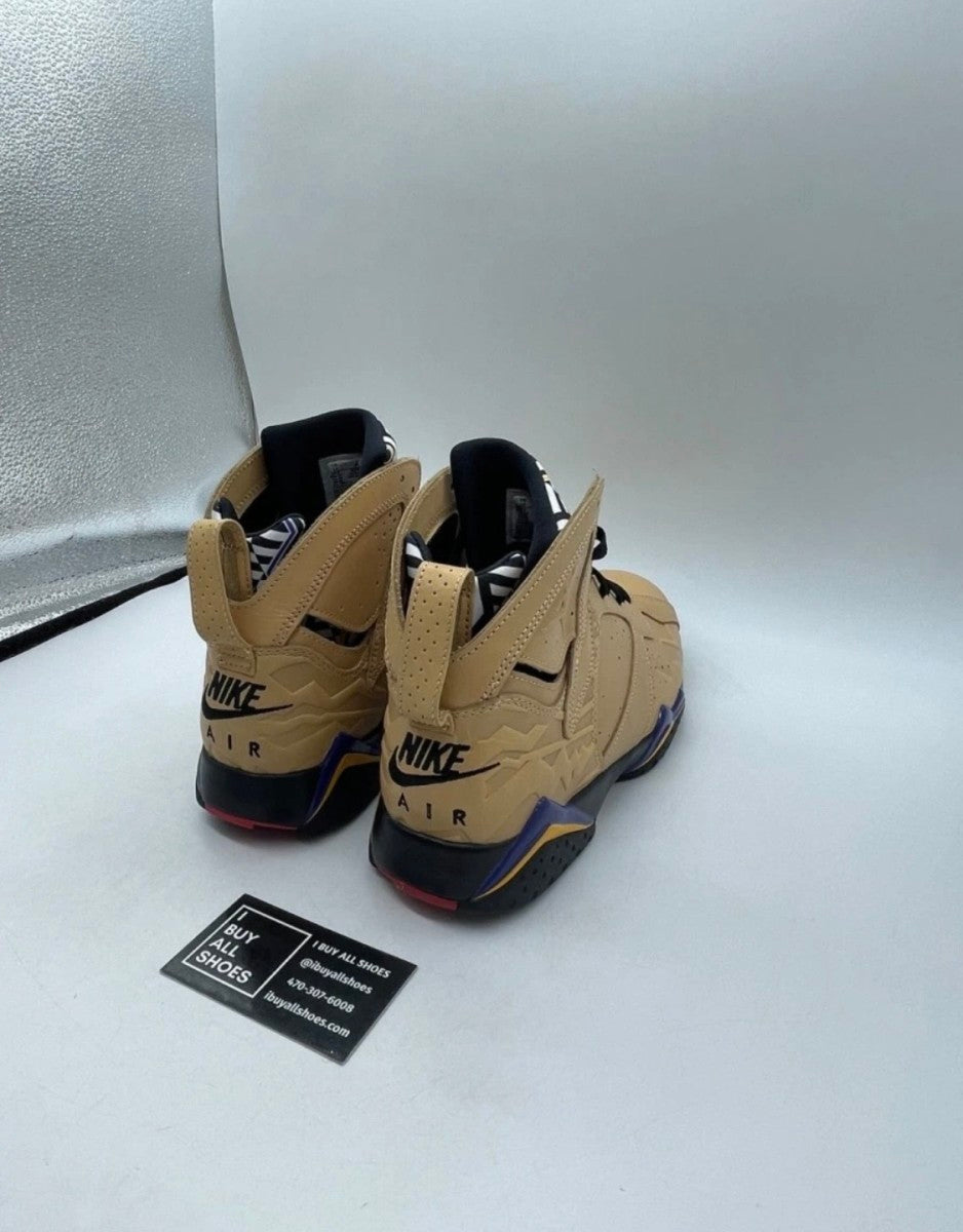 Jordan 7 Retro SE Vachetta Tan 10 (Lightly Worn Pre-Owned)JordanVachetta Tan/Black/Taxi/Dark Concord - Image 5