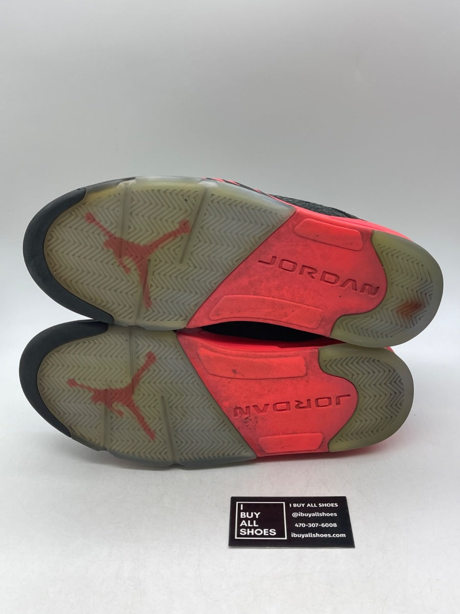 Jordan 5 Retro 3Lab5 Infrared 12.5 (Moderately Worn Pre-Owned) - Image 7