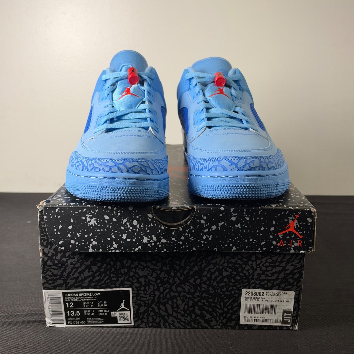 Jordan Spizike Low Houston Oilers (Size 12) - aux