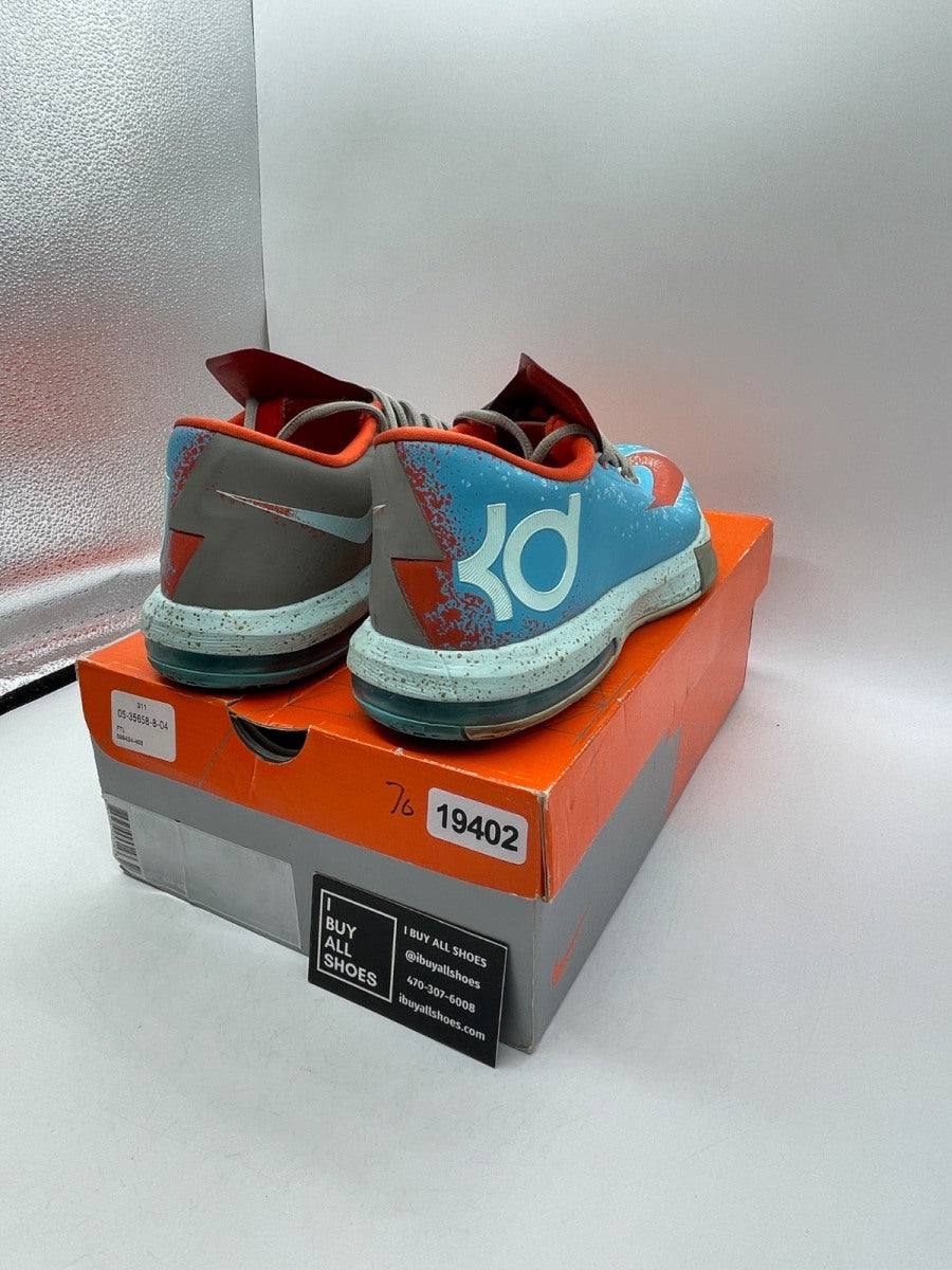 Nike KD 6 Maryland Blue Crab 8.5 (Moderately Worn Pre-Owned) - Image 5