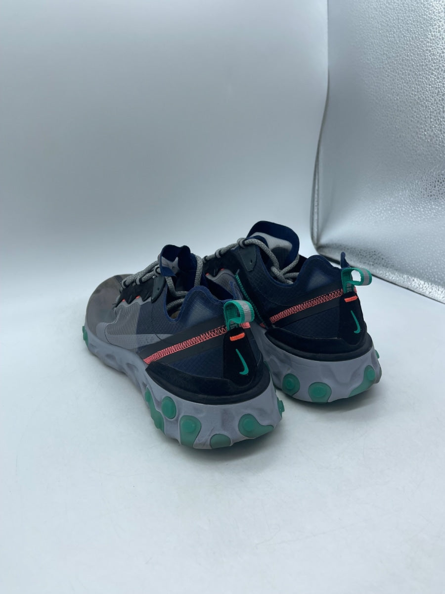 Nike React Element 87 Black Neptune Green 12 (Moderately Worn Pre-Owned) - Image 4