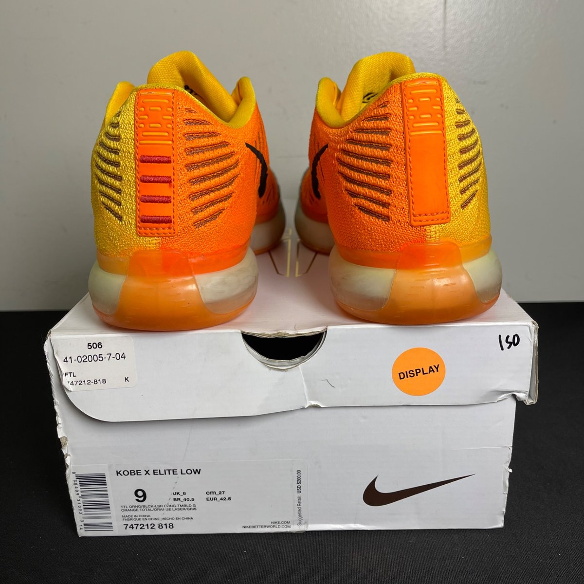 Nike Kobe 10 Elite Chester (Size 9) - aux