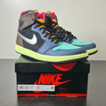 Jordan 1 Retro High Tokyo Bio Hack 12 (Lightly Worn Pre-Owned)JordanBaroque Brown/Black-Laser Orange-Racer Pink - Image 1