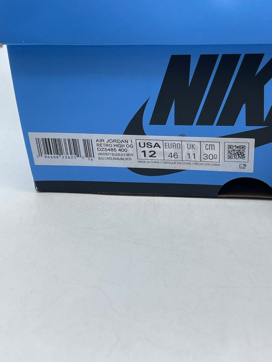 Jordan 1 Retro High OG UNC Toe 12 (Moderately Worn Pre-Owned) - Image 9