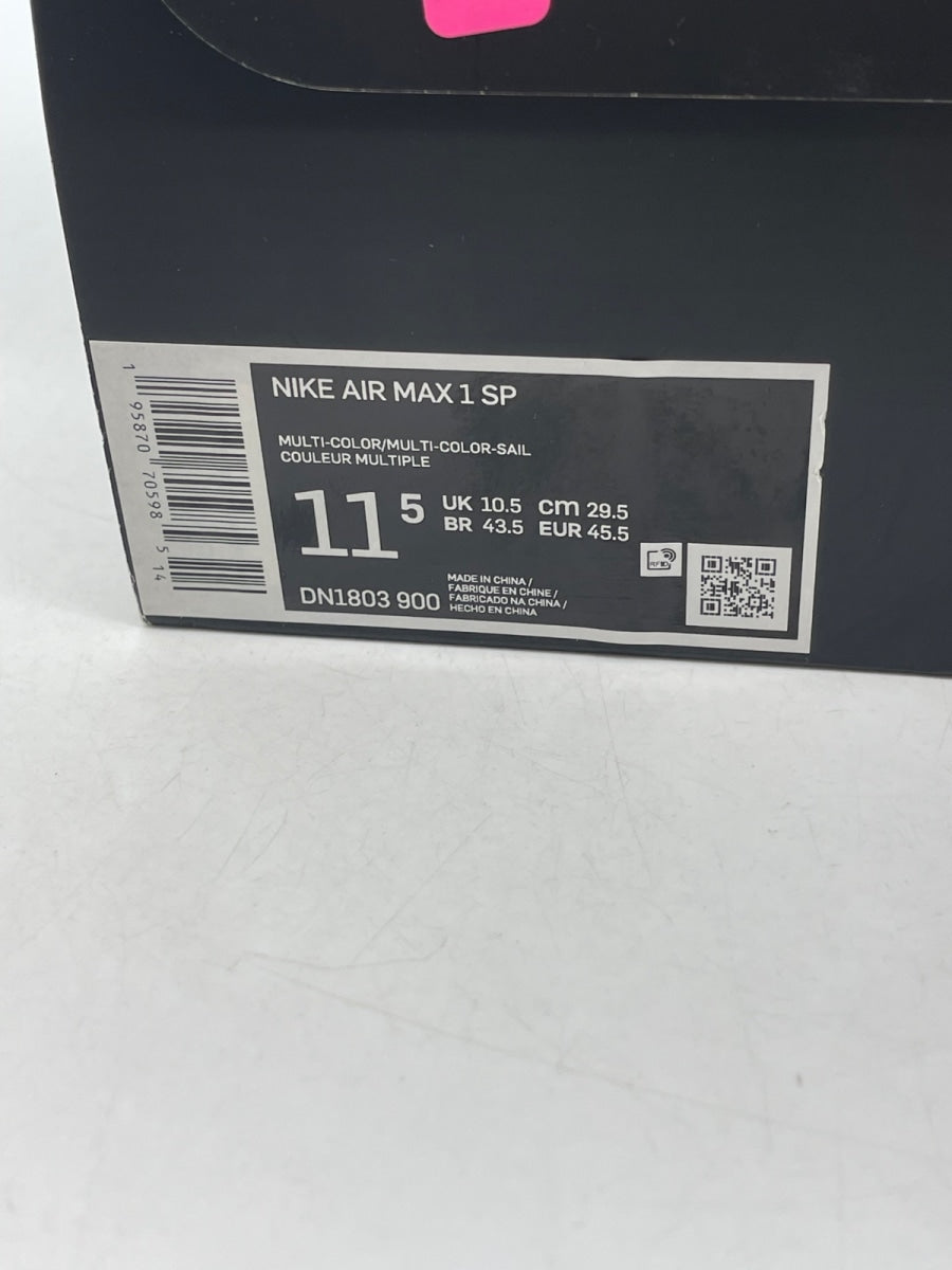 Nike Air Max 1 SP Concepts Heavy 11.5 (Moderately Worn Pre-Owned)NikeElemental Gold/Sail-Black-Worn Blue - Image 9