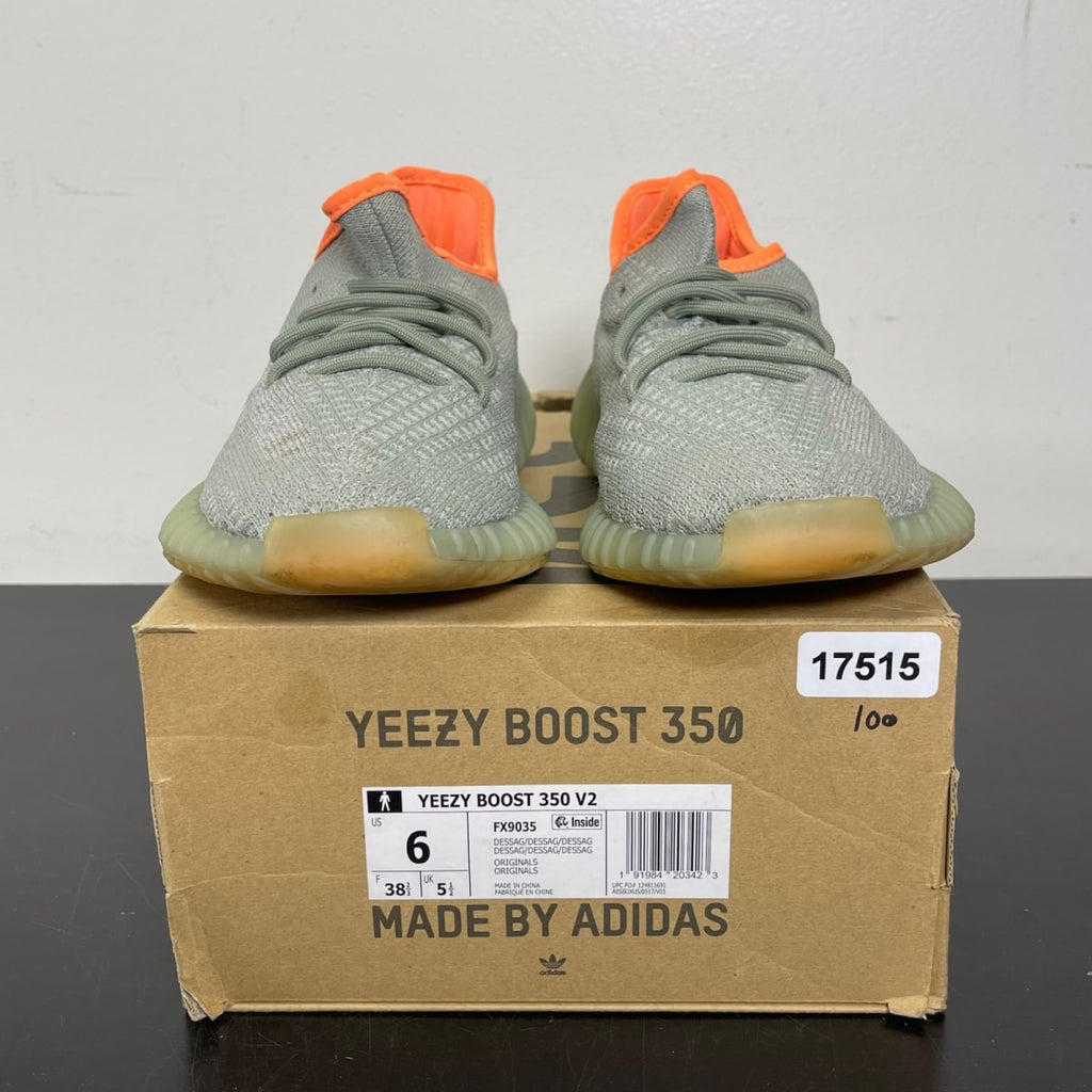 adidas Yeezy Boost 350 V2 Desert Sage 6 (Moderately Worn Pre-Owned)adidasDesert Sage/Desert Sage/Desert Sage - Image 2