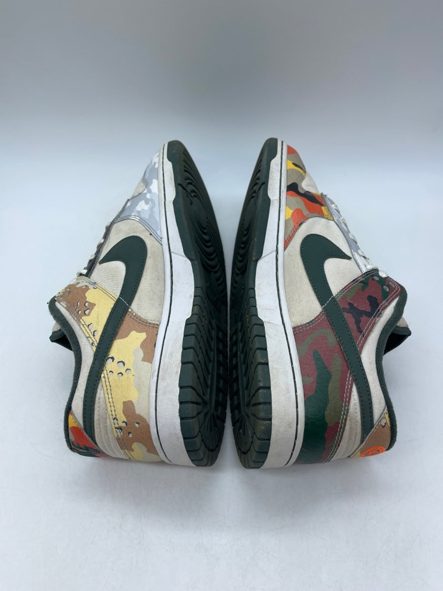 Nike Dunk Low SE Sail Multi-Camo 12 (Moderately Worn Pre-Owned) - Image 6