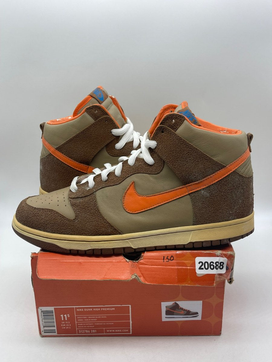 Nike Fantastic 4 x Dunk High Premium 'The Thing' 11.5 (Moderately Worn Pre-Owned) - Image 1
