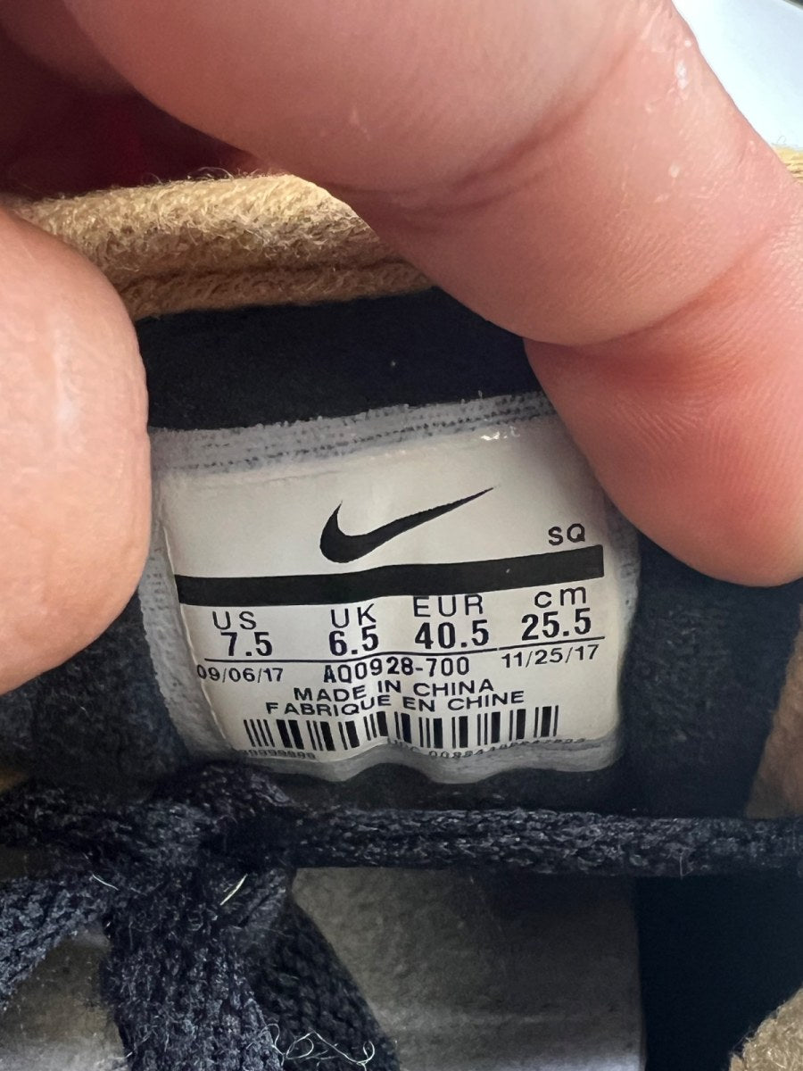 Nike Air Max 1 atmos Animal Pack 2.0 (All Black Box) (2018) 7.5 (Moderately Worn Pre-Owned)NikeWheat/Sport Red-Bison-Classic Green - Image 9
