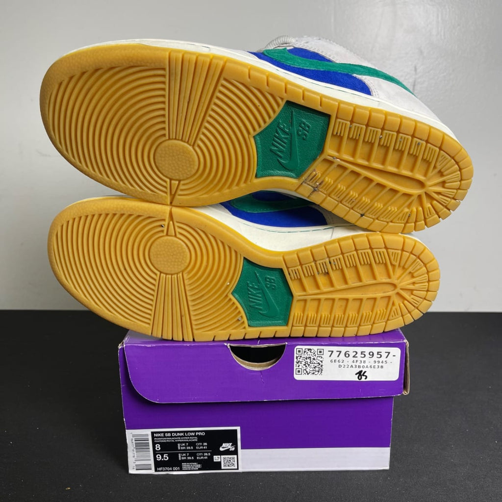 Nike SB Dunk Low Hyper Royal Malachite (Size 8) - aux