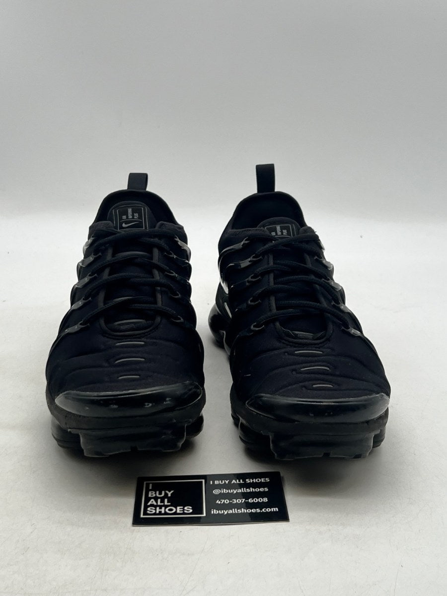 Nike Air VaporMax Plus Triple Black 11 (Lightly Worn Pre-Owned) - Image 2