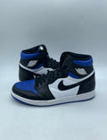 Jordan 1 Retro High Royal Toe 13 (Moderately Worn Pre-Owned)JordanBlack/White-Game Royal-Black - Image 1