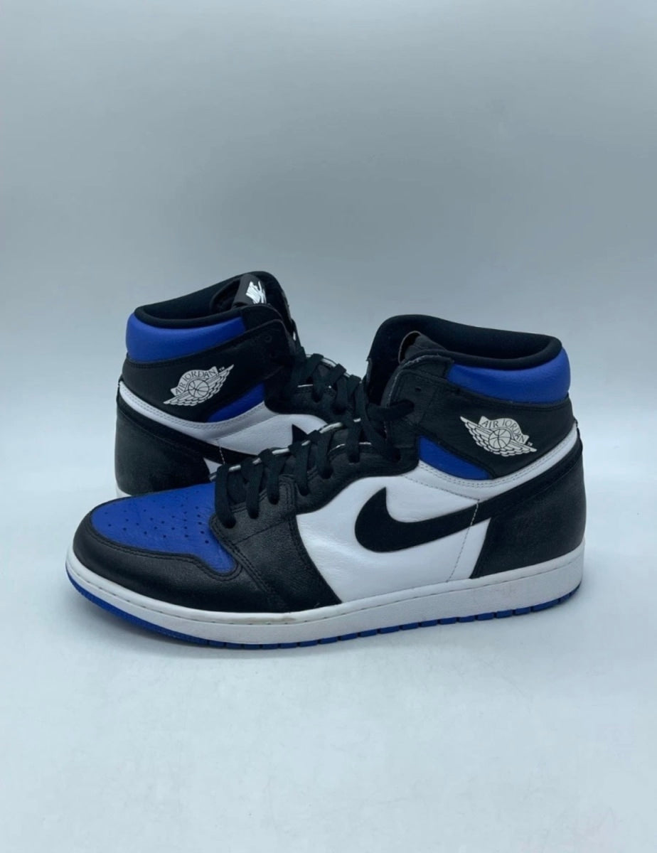 Jordan 1 Retro High Royal Toe 13 (Moderately Worn Pre-Owned)JordanBlack/White-Game Royal-Black - Image 1