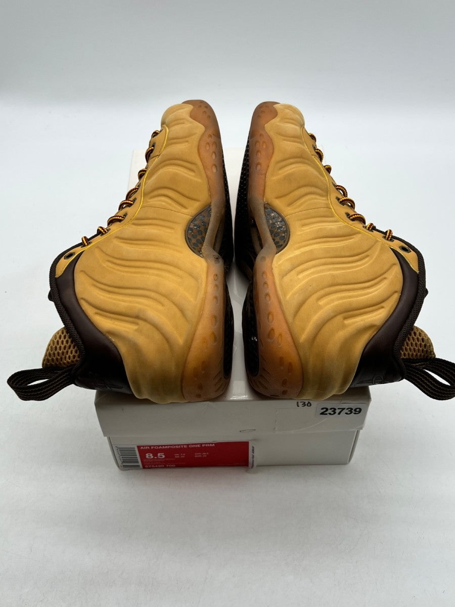 Nike Air Foamposite One Wheat 8.5 (Moderately Worn Pre-Owned)NikeHaystack/Track Brown - Image 9
