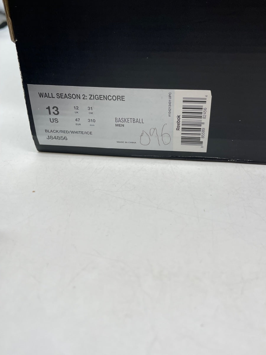 Reebok Zig Encore 'Black White' 13 (Moderately Worn Pre-Owned) - Image 9