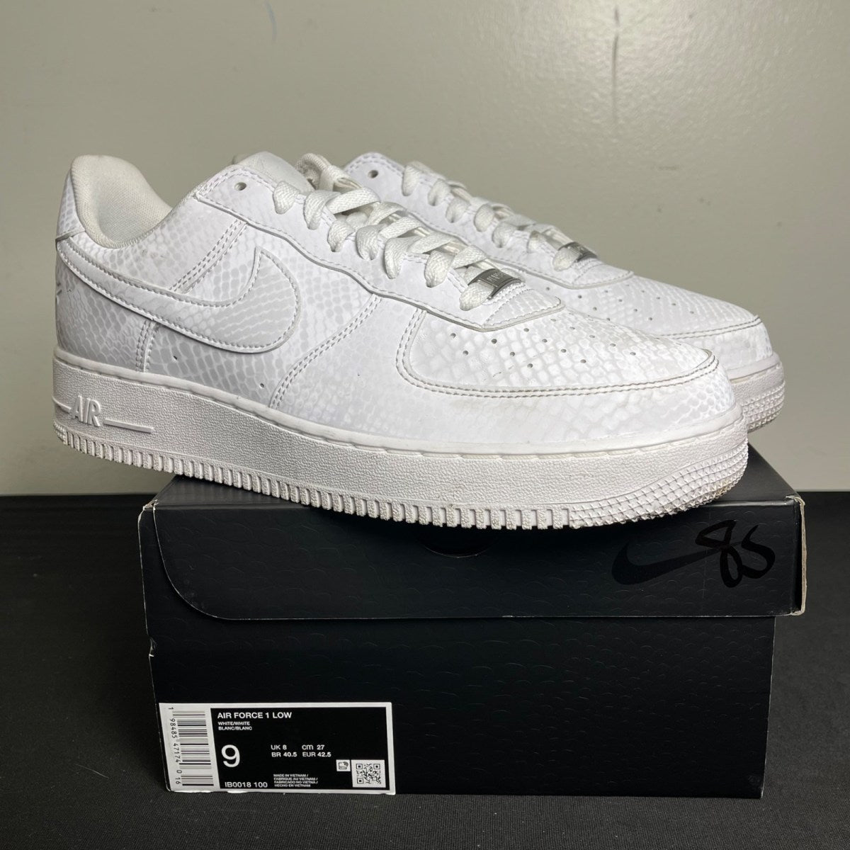 Nike Air Force 1 Low Kobe Bryant Forever White (Size 9) - Image 1