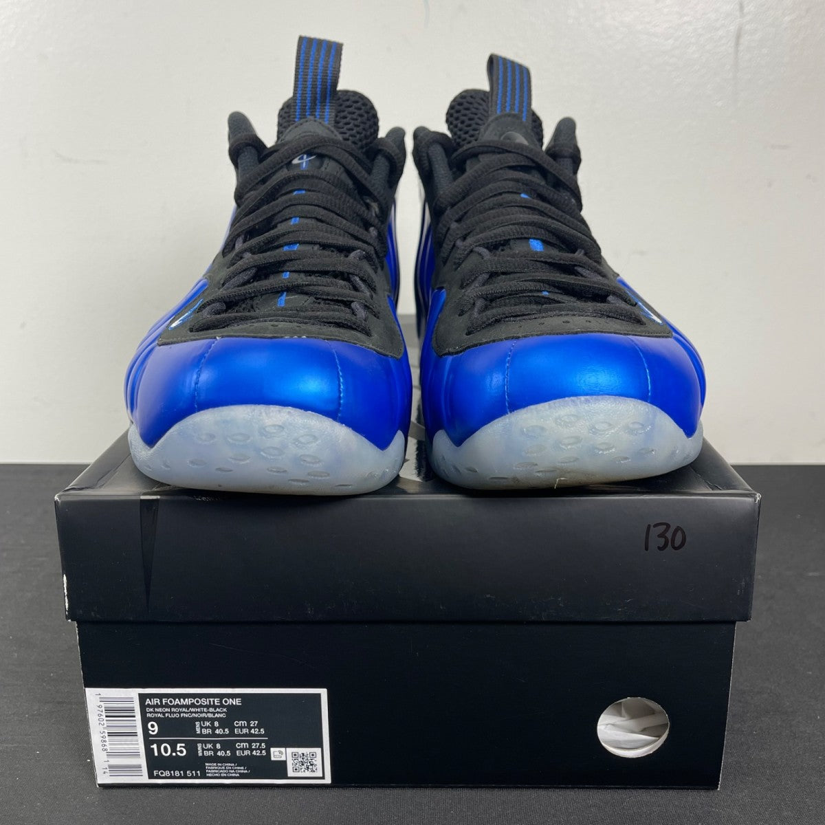 Nike Air Foamposite One International Blue (Size 9) - Image 2