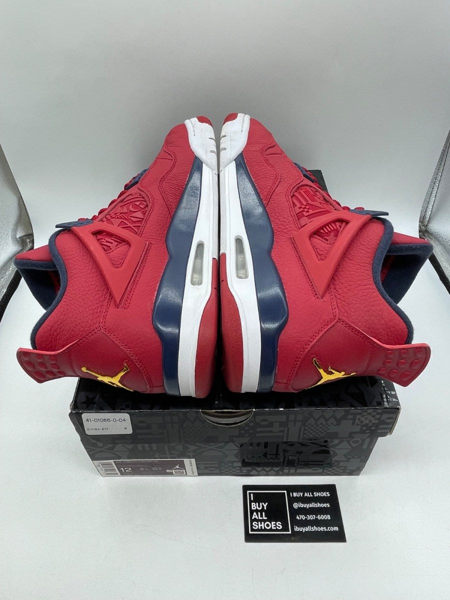 Jordan 4 Retro FIBA (2019) 12 (Moderately Worn Pre-Owned) - Image 6