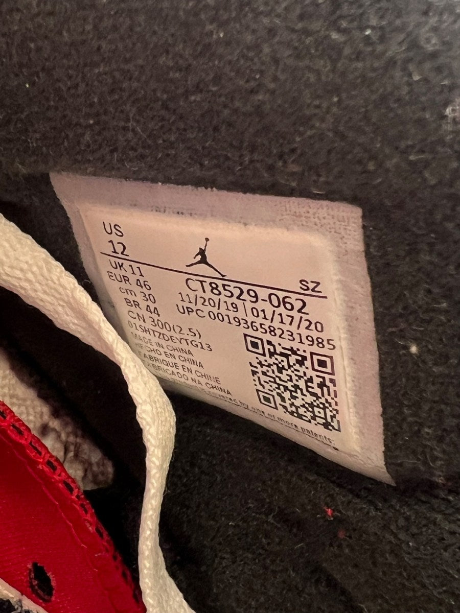 Jordan 6 Retro Hare 12 (Moderately Worn Pre-Owned) - Image 6