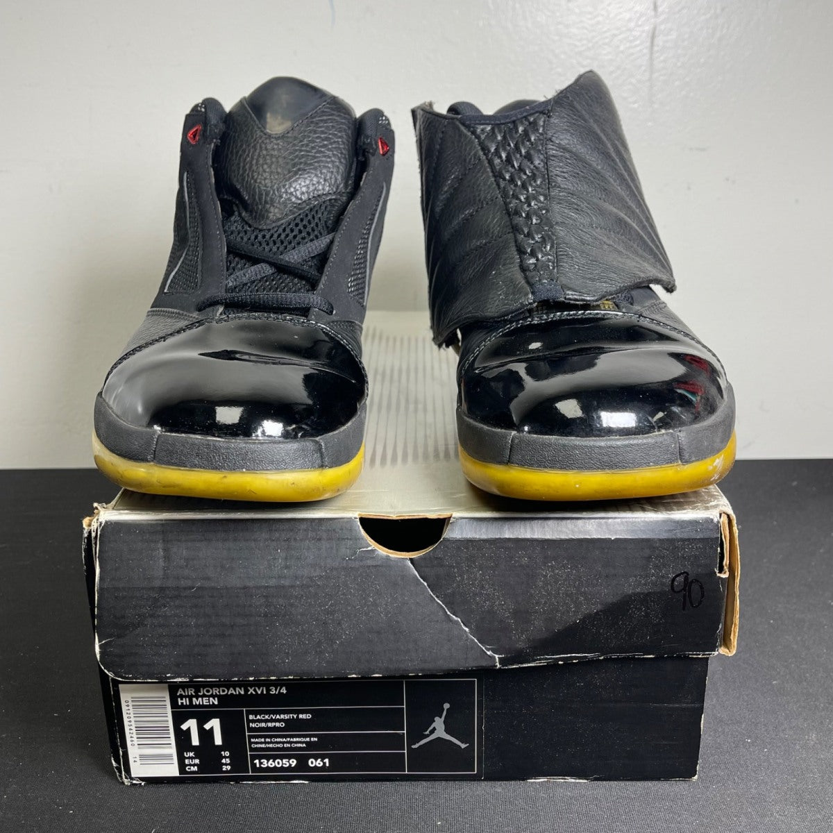 Jordan 16 Bred (2001) (Size 11) - Image 2