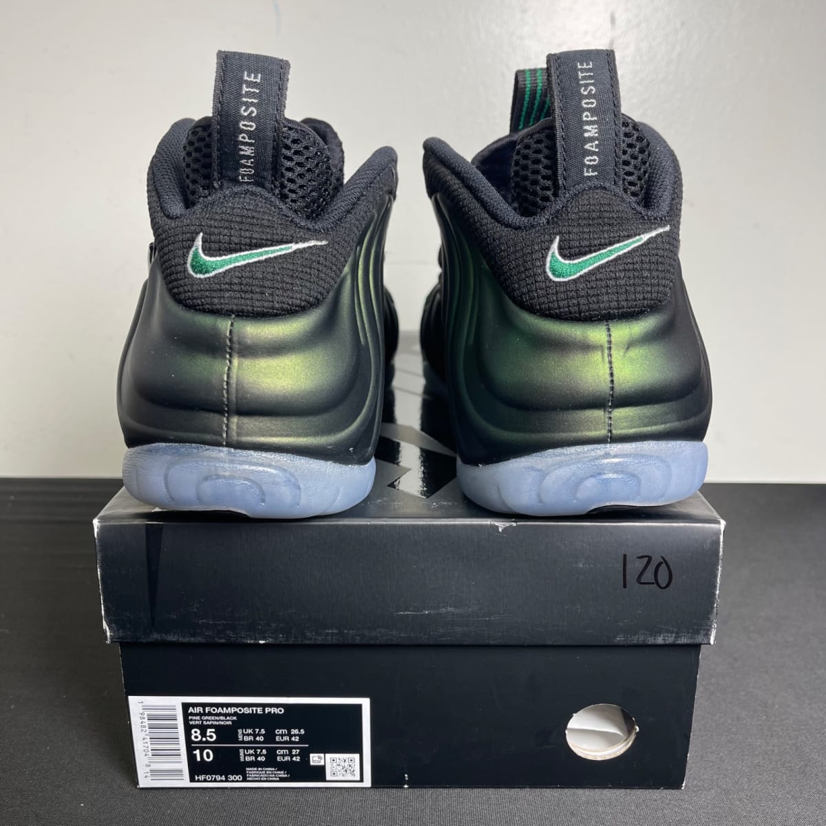 Nike Air Foamposite Pro Pine Green (2025) (Size 8.5) - aux