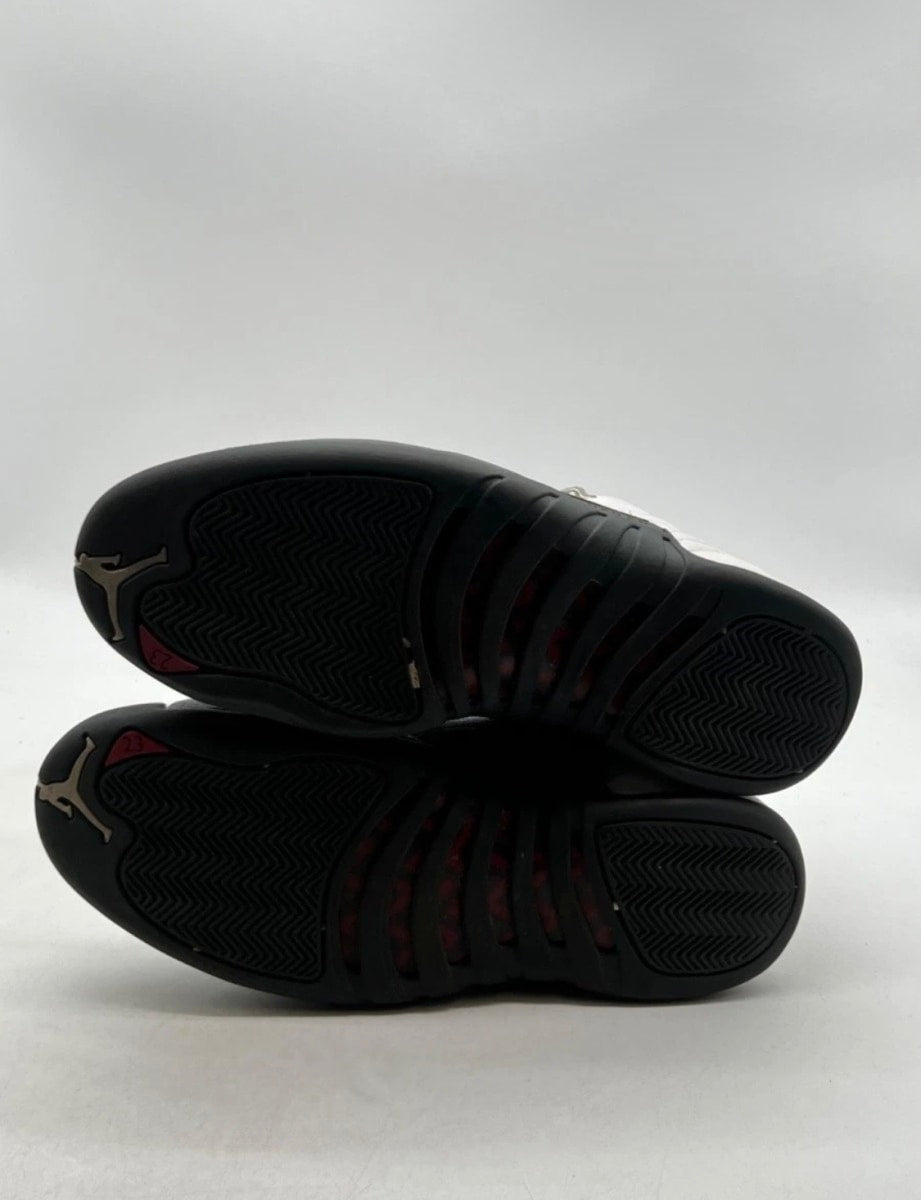 Jordan 12 Retro Flint Grey 13 (Heavily Worn Pre-Owned)JordanWhite/Flint Grey-Metallic Silver - Image 7