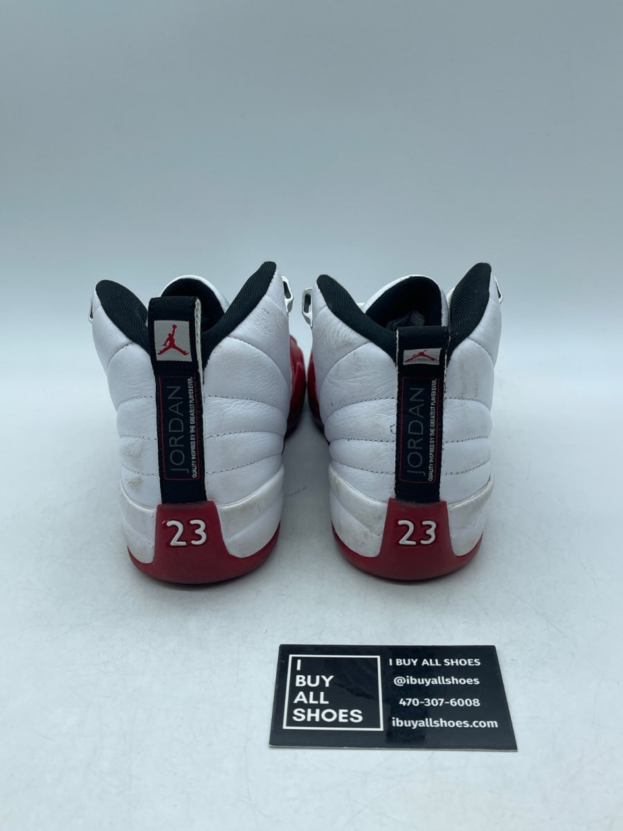 Jordan 12 Retro Cherry (2023) (GS) 4.5Y (Heavily Worn Pre-Owned) - Image 3