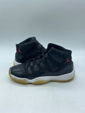 Jordan 11 Retro 72-10 (GS) 6Y (Moderately Worn Pre-Owned)JordanBlack/Gym Red-White-Anthracite - Image 1