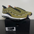 Nike Air Max 97 Undefeated Black Volt 10.5 (Moderately Worn Pre-Owned)NikeBlack/Volt/Militia Green - Image 1