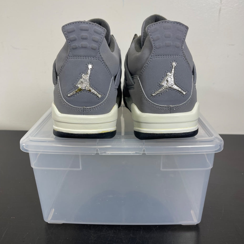 Jordan 4 Retro Cool Grey (2004) 7.5 (Heavily Worn Pre-Owned)JordanCool Grey/Chrome-Dark Charcoal-Varsity Maize - Image 4