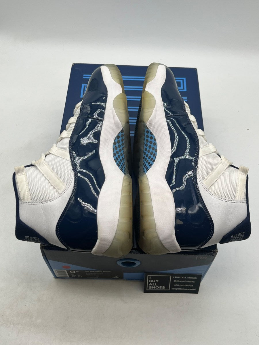 Jordan 11 Retro UNC Win Like 82 9.5 (Lightly Worn Pre-Owned) - Image 8