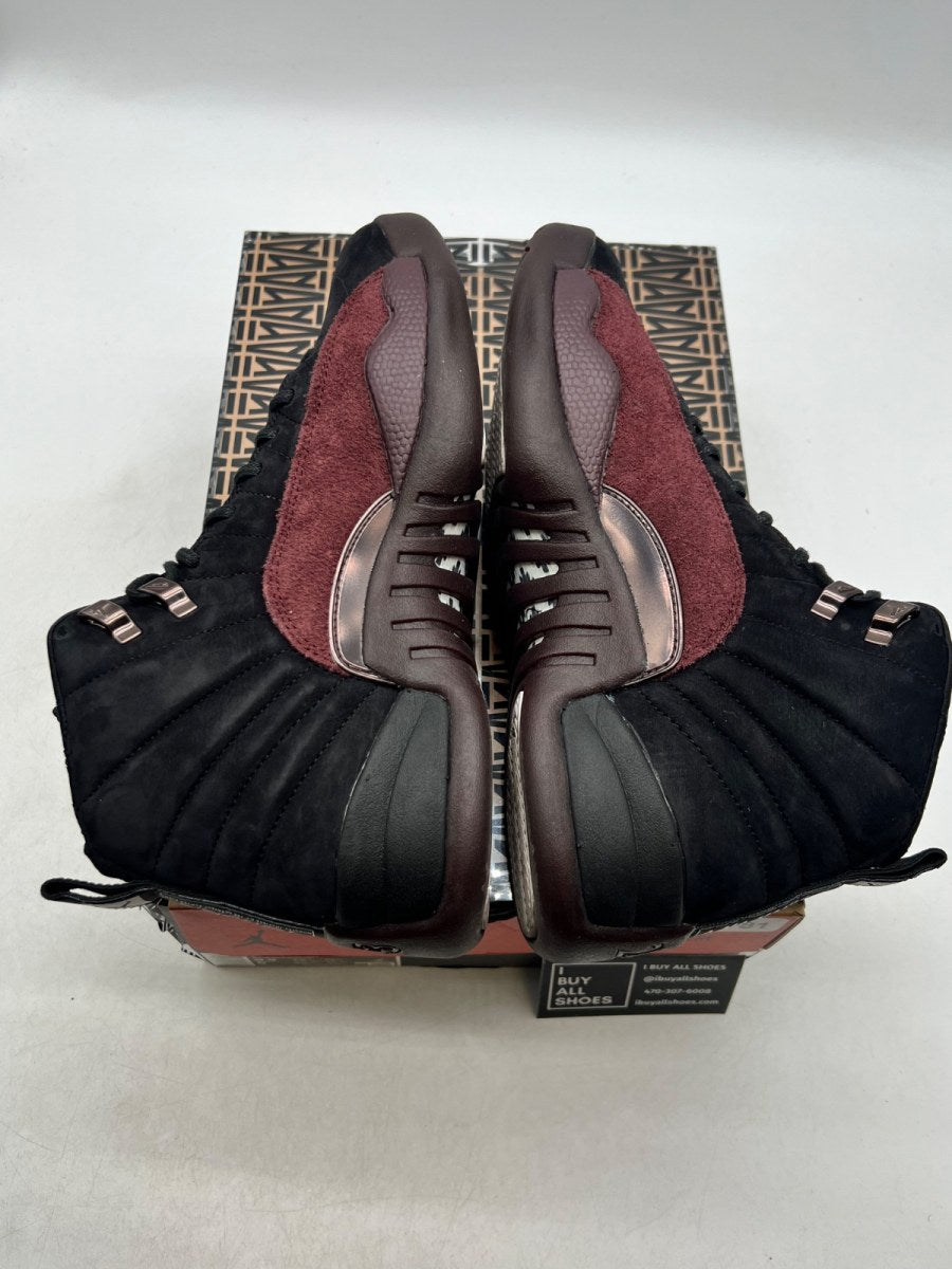 Jordan 12 Retro SP A Ma Maniére Black (Women's) 9.5W (Lightly Worn Pre-Owned) - Image 7