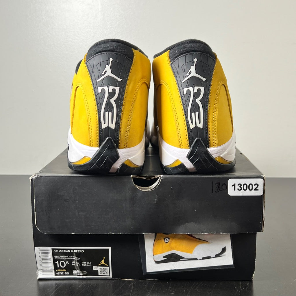 Jordan 14 Retro Light Ginger (2022) 10.5 (Lightly Worn Pre-Owned)JordanLight Ginger/Black/White - Image 5