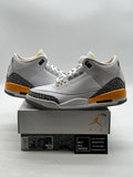 Jordan 3 Retro Laser Orange (Women's) 9.5W (Lightly Worn Pre-Owned) - Image 1