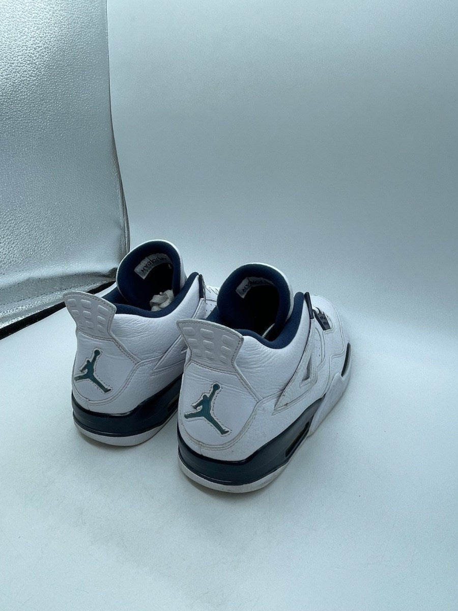 Jordan 4 Retro Columbia (2015) 13 (Moderately Worn Pre-Owned)JordanWhite/Legend Blue-Midnight Navy - Image 5