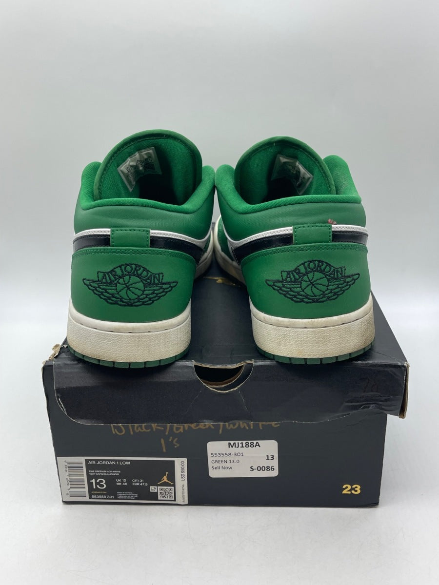 Jordan 1 Low Pine Green 13 (Moderately Worn Pre-Owned) - Image 3