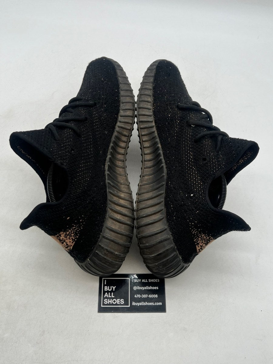adidas Yeezy Boost 350 V2 Core Black Copper 11.5 (Moderately Worn Pre-Owned) - Image 6