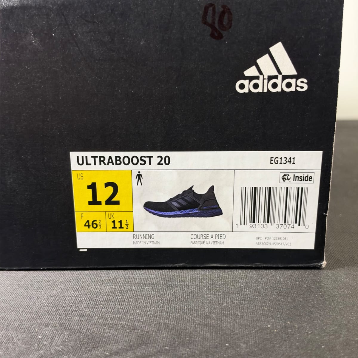 adidas Ultra Boost 2020 ISS US National Lab Core Black (Size 12) - aux