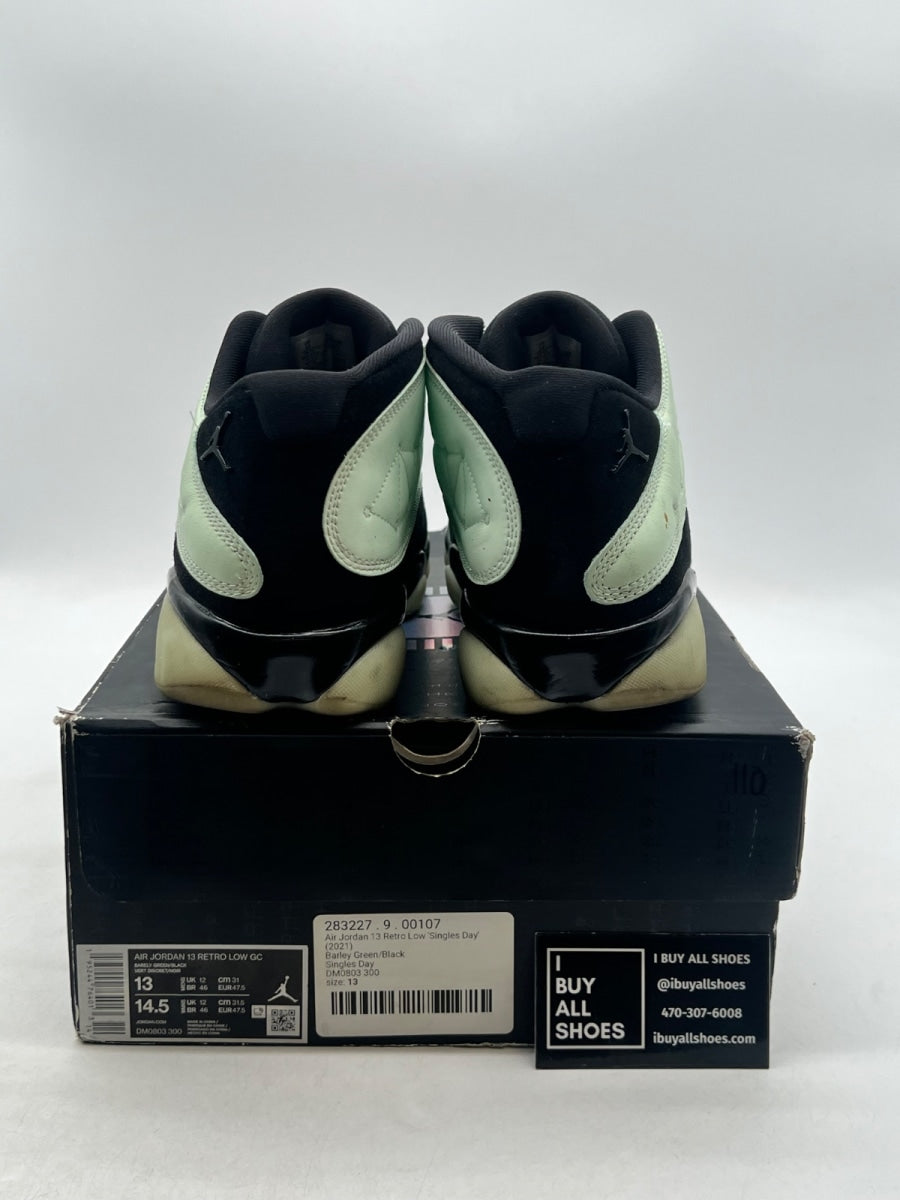 Jordan 13 Retro Low Singles' Day (2021) 13 (Moderately Worn Pre-Owned) - Image 3