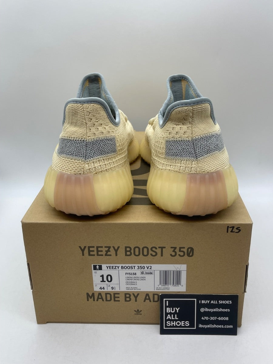 adidas Yeezy Boost 350 V2 Linen 10 (Moderately Worn Pre-Owned) - Image 3