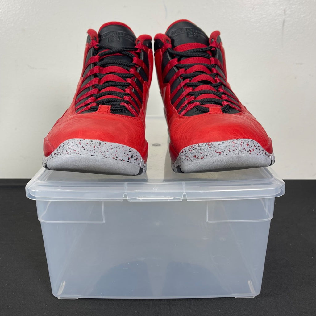 Jordan 10 Retro Bulls Over Broadway 10 (Moderately Worn Pre-Owned)JordanGym Red/Black-Wolf Grey - Image 2