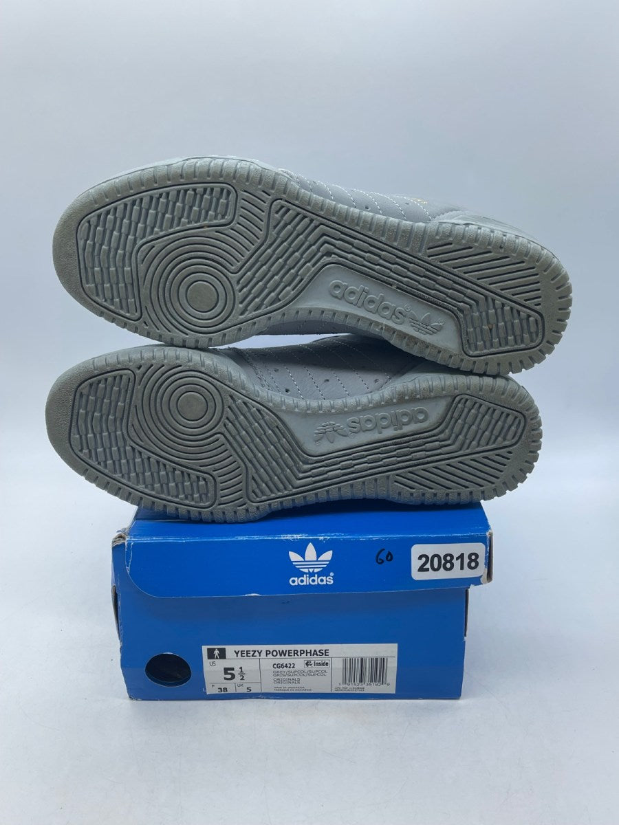 adidas Yeezy Powerphase Calabasas Grey 5.5 (Moderately Worn Pre-Owned) - Image 7