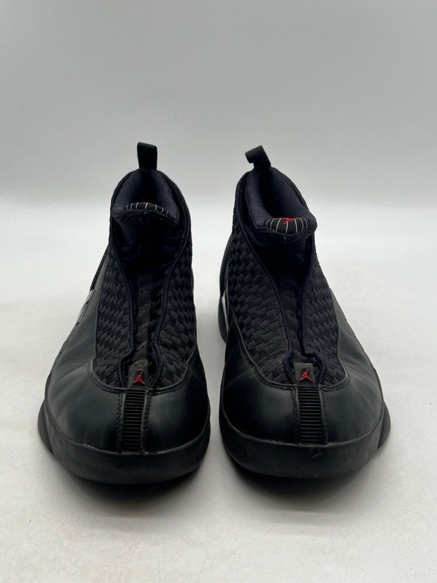 Jordan 15 Retro Stealth (2017) 12 (Heavily Worn Pre-Owned)JordanBlack/Varsity Red-Anthracite - Image 2