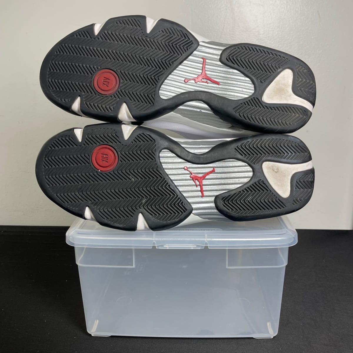 Jordan 14 Retro Black Toe (2014) (Size 11.5) - aux
