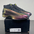 adidas AE 1 All-Star The Future 8.5 (Moderately Worn Pre-Owned)adidasMetallic Burgundy/Black/Lime Green - Image 1
