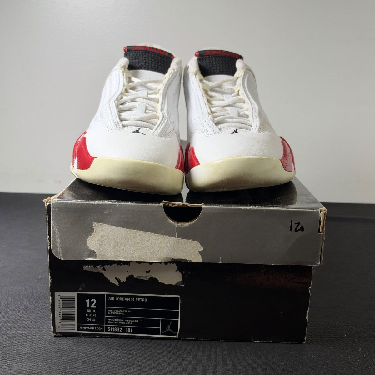 Jordan 14 Retro Candy Cane (2006) (Size 12) - Image 2