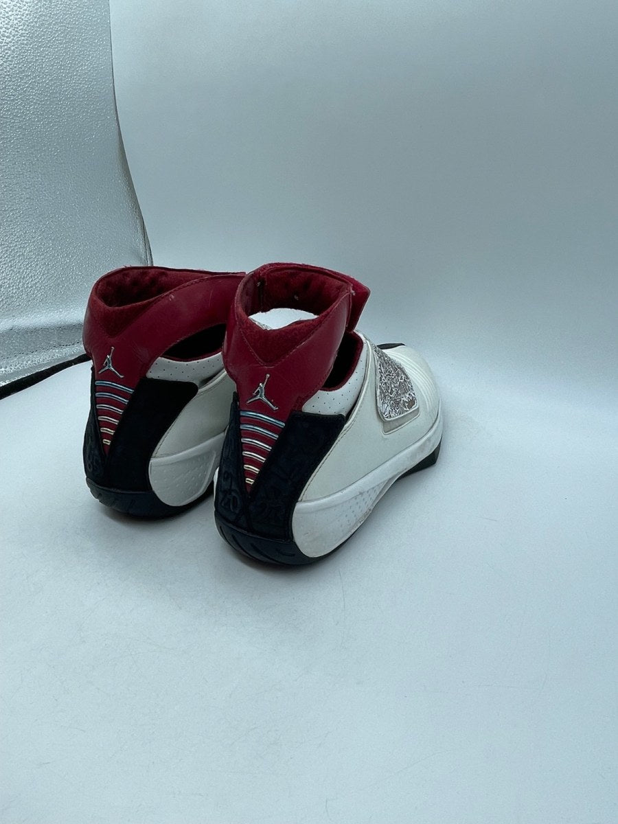 Air Jordan 20 OG 'White Varsity Red' 9.5 (Moderately Worn Pre-Owned) - Image 5