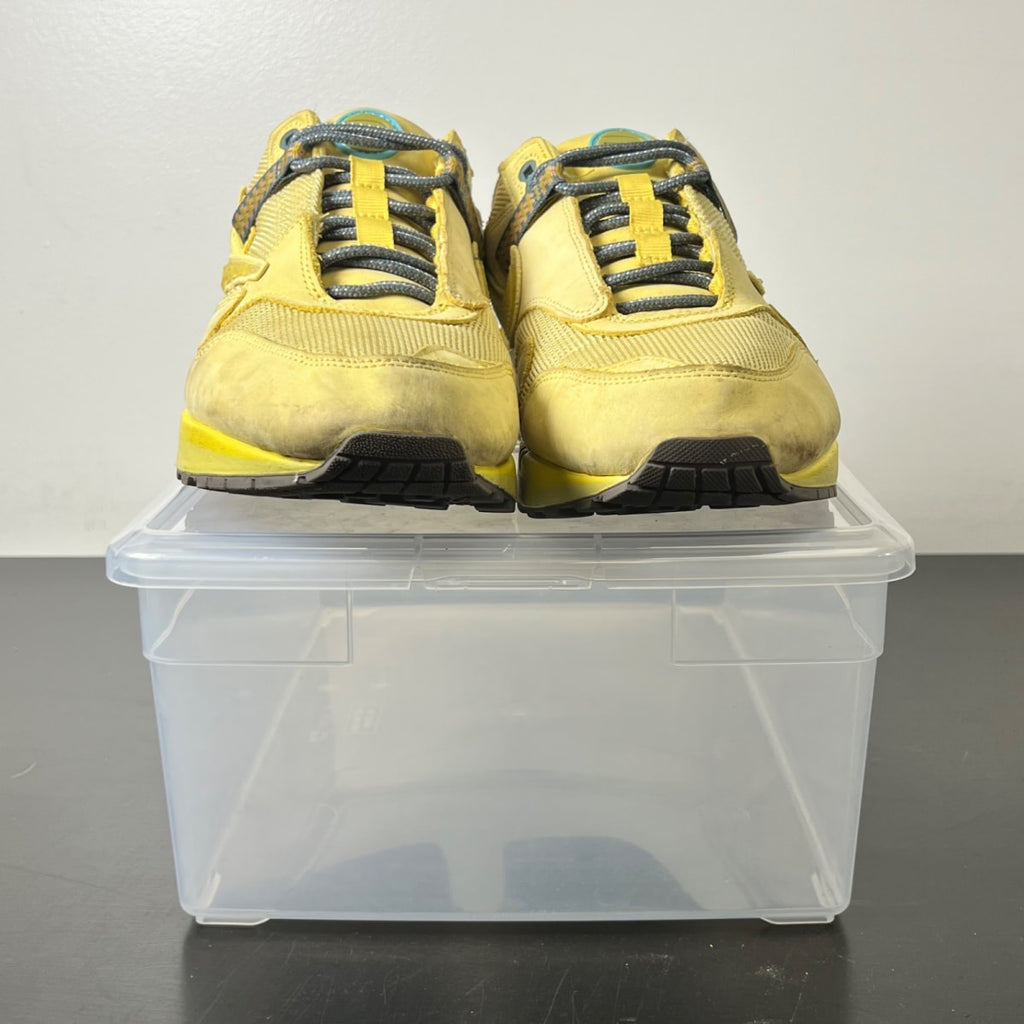 Nike Air Max 1 Travis Scott Cactus Jack Saturn Gold 12 (Heavily Worn Pre-Owned)NikeSaturn Gold/Tea Tree Mist/Tent - Image 2
